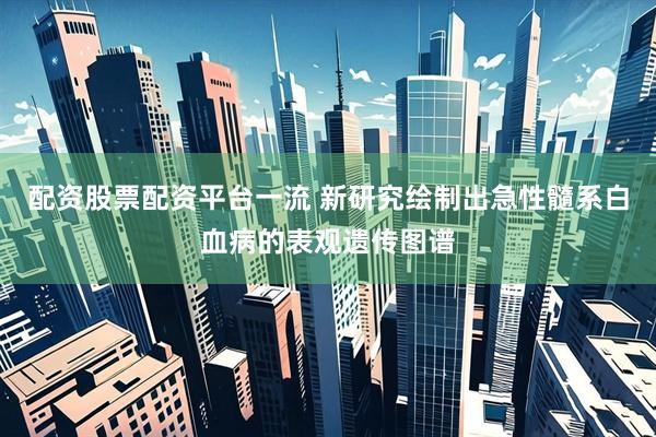 配资股票配资平台一流 新研究绘制出急性髓系白血病的表观遗传图谱